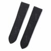Custom best quality OEM handmade black nylon kevlar fabric canvas replacement Cartier de Santos strap and watch band for Cartier de Santos 100 Midsize Large Chronograph XL size watch - Shop canvas straps and watch bands online at a low price