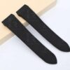 Custom best quality OEM handmade black nylon kevlar fabric canvas replacement Cartier de Santos strap and watch band for Cartier de Santos 100 Midsize Large Chronograph XL size watch - Shop canvas straps and watchbands online at a low price