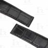 Buy Curved end custom black alligator leather watch strap for Corum Bubble Casino watch band for sale (3) Buy Curved end custom black alligator leather watch strap for Corum Bubble Casino watch band for sale (3)
