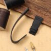 Buy Custom Black nylon fabric for IWC Textile Strap Pilot 20mm 21mm 22mm replacement watch Straps (1)