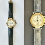 Cartier Pasha de Cartier watch orange leather watch strap band