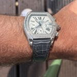 Corum Admirals Cup yellow leather strap replacement