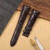 Buy Custom handmade replacement Dark Brown leather watch band for Patek Philippe Grand Compalication 5905R watchbands (2)