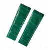 Custom Green Alligator Leather watch strap for Corum Bubble Custom Green Alligator Leather watch strap for Corum Bubble