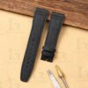 Custom IWC Top Gun Black canvas nylon strap 20mm 21mm 22mm (2)