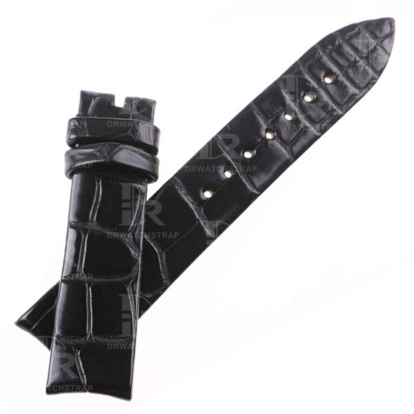 Genuine alligator leather material