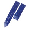 Custom handmade replacment blue watch band for Franck Muller Heart 5000H 5002M QZ straps