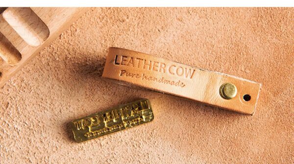 Custom logo engraved personalized leather watch bands straps