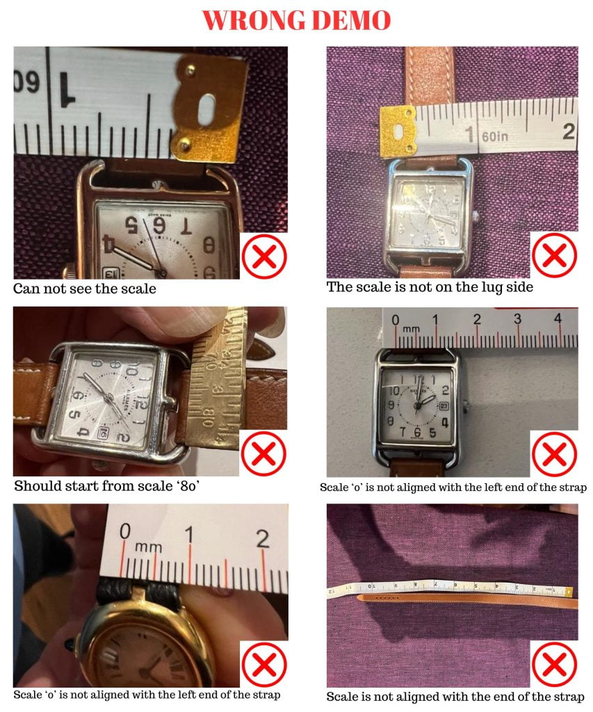HOW TO Measure Lug size and length wrong demo