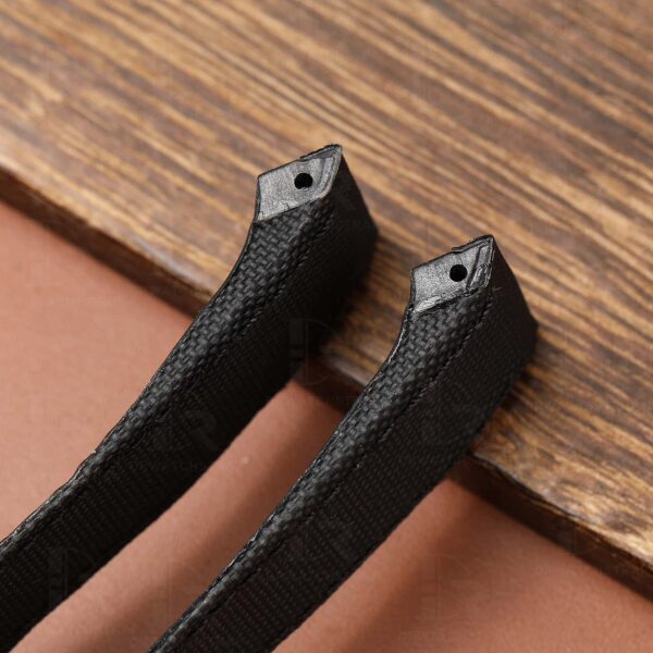 Custom Nylon leather watch strap for Cartier Santos 100th anniversary S M L XL Chronograph