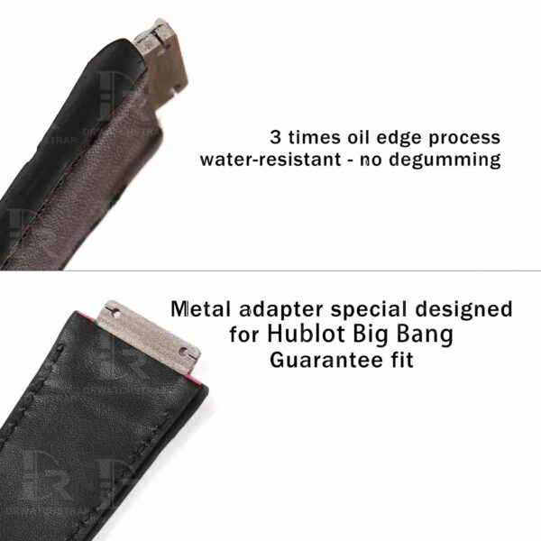 Buy Custom fo Hublot Big Bang rainbow alligator leather Watch Bands Handmade fo straps (2)