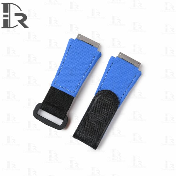 Custom rubber velcro watch band and elastic red replacement strap for Richard Mille RM 035 030 055 011 016 059 067 067-02 027 07 aftermarket for sale