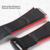 Custom best quality material rubber velcro watch band and elastic red blue black white yellow prange replacement watch strap for Richard Mille RM luxury watches aftermarket watch bands online for sale at a low price