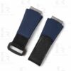 Custom rubber velcro watch band and elastic Dark Blue replacement strap for Richard Mille RM 035 030 055 011 016 059 067 067-02 027 07 aftermarket for sale