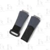 RM067 Replacement Richard Mille 067 Dark Grey rubber material velcro elastic strap watchband custom handmade