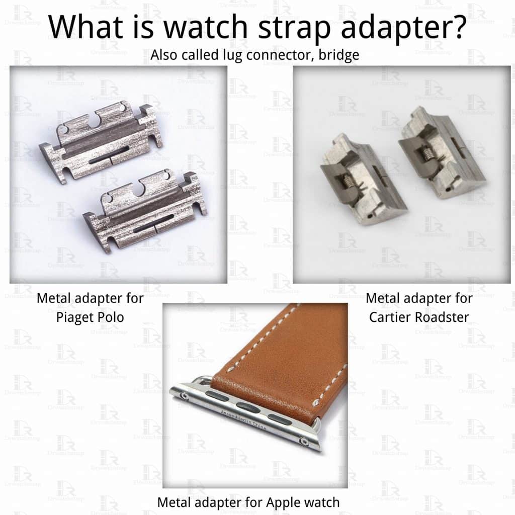 What is watch strap band adapter lug connector (2)
