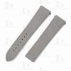 Buy custom New Cartier Santos Grey Epsom leather watch strap 19mm 21mm replacement watch band