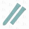 Buy custom New Cartier Santos Tiffany Blue leather watch strap 19mm 21mm replacement watch strap