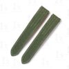Custom replacement oliver green canvas nylon watchbands for Cartier Roadster straps