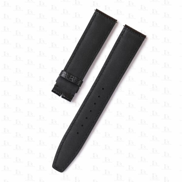 Epsom leather strap for IWC watch band 20mm 21mm 22mm (1) Custom handmade black Epsom leather watch band and strap replacement for IWC Big Pilot Top Gun 20mm 21mm 22mm