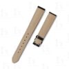 Best Lizard black replacement Cartier Tank leather strap and watch band fit for Cartier American tank, France tank, Must with pin buckle