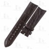 Handmade alligator watchbands for Vacheron Constantin Traditionnelle black leather strap Customized (3)