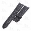 Handmade alligator watchbands for Vacheron Constantin Traditionnelle black leather strap Customized (4)