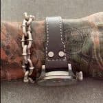 custom IWC pilot calfskin leather watch strap