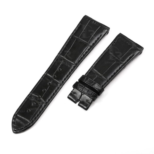Buy Custom Girard Perregaux VINTAGE 1945 Black leather watch strap 22mm 24mm 26mm handmade for straps (1)