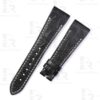 Buy custom Girard perregaux vintage 1945 Black Watch Strap white stitching (2)