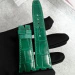 Audemars Piguet Millenary chronograph Brown alligator leather watch band strap (5)