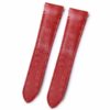 Custom Genuine red calf leather Quickswitch leather strap and watch band replacement 19mm 20mm for Cartier Roadster Chronograph, XL, 2510, GMT 19mm 20mm