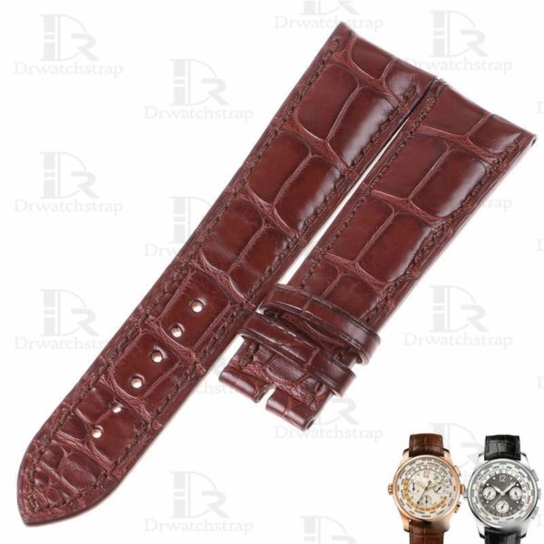 Buy custom Girard Perregaux Special Series 49805 brown leather watch band 20mm 21mm 22mm