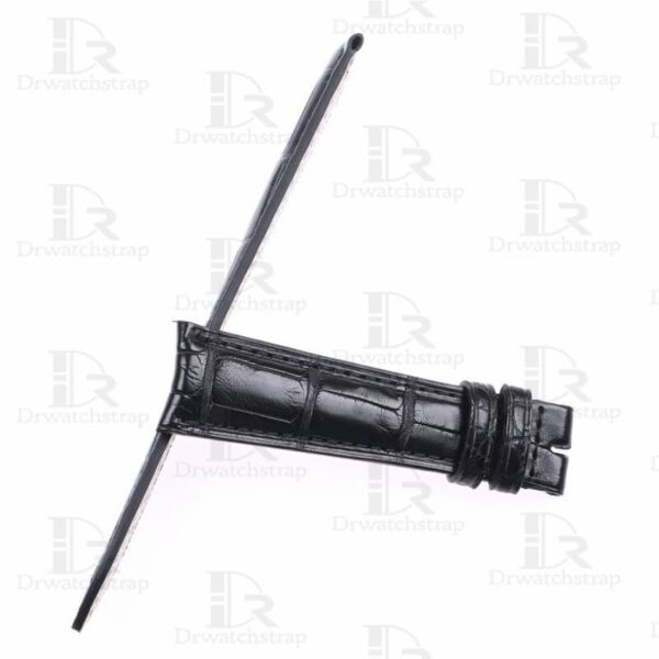 Genuine alligator leather and 3 times oil edge