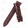 buy custom Blancpain VILLERET 66646665 Brown leather watch straps 20mm 22mm (1)