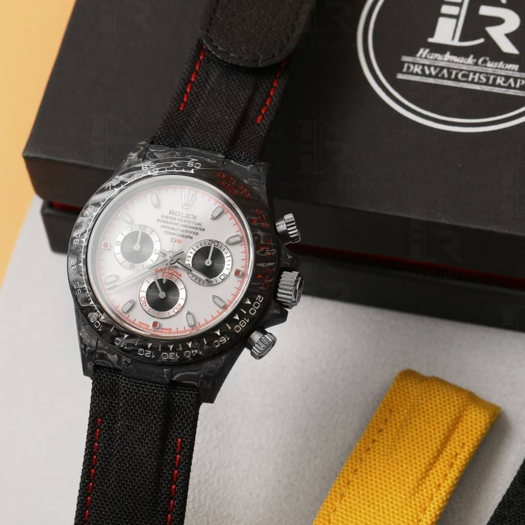 20mm-Velcro-watch-band-for-Rolex-diw-daytona-sailcloth-Canvas-nylon-watch-strap