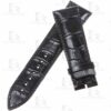 Genuine best quality Belly-scale black custom handmade Piaget watch leather band & strap replacement for Piaget Black Tie G0A32121/32120 luxury watch for sale from DRWatchstrap - Shop the crocodile watch straps online at a low price