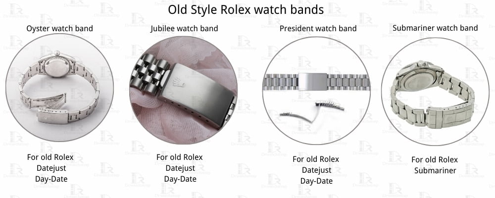 Rolex Jubilee watch band old style