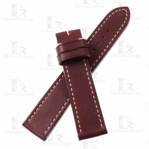 Buy best quality custom OEM premium 20mm Dark Brown calf skin leather Glashutte original straps and watch bands replacement for Glashütte Senator luxury watches - Shop the premium straps & watch bands for sale at a low price