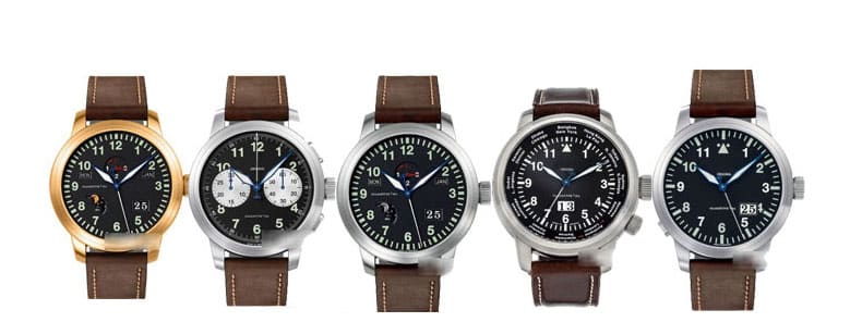 buy custom Glashütte original SENATOR Dark Brown leather watch band 20mm for sale (1)