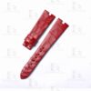 Buy custom Bvlgari B.zero1 Red leather strap 18mm replacement (1)