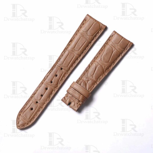 Buy custom Girard Perregaux World Time Series 49870 Khaki leather watchband 20mm 21mm 22mm for sale