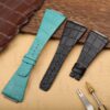 Buy custom Richard Mille RM 016 Tiffany Blue leather straps replacement for sale (2)