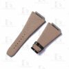 Custom Richard Mille RM 016 Black leather watch straps watchband replacement for sale (2)