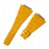 Custom Yellow Alligator leather watch strap replacement for Richard Mille RM016 band