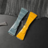 Custom Haze blue Yellow Alligator leather watch strap replacement for Richard Mille RM016 band (2)