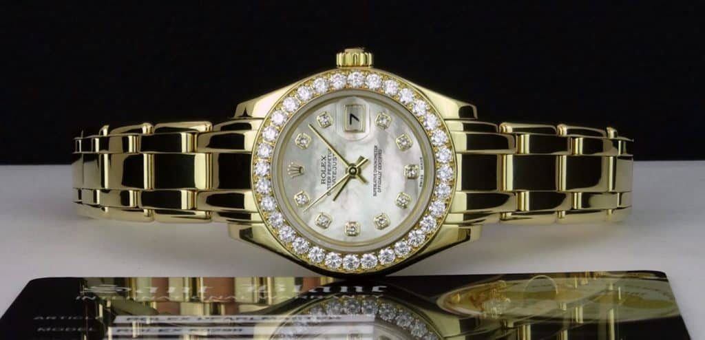 Rolex Pearlmaster Masterpiece watch