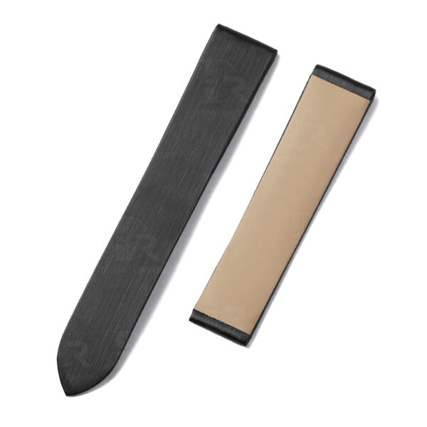 buy custom Cartier black leather watchbands for sale satin watchstraps