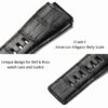 Genuine alligator leather watch straps for Bell & Ross watches online