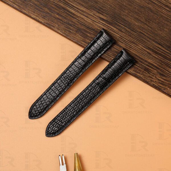 100% handmade leather watch strap for Cartie Tank